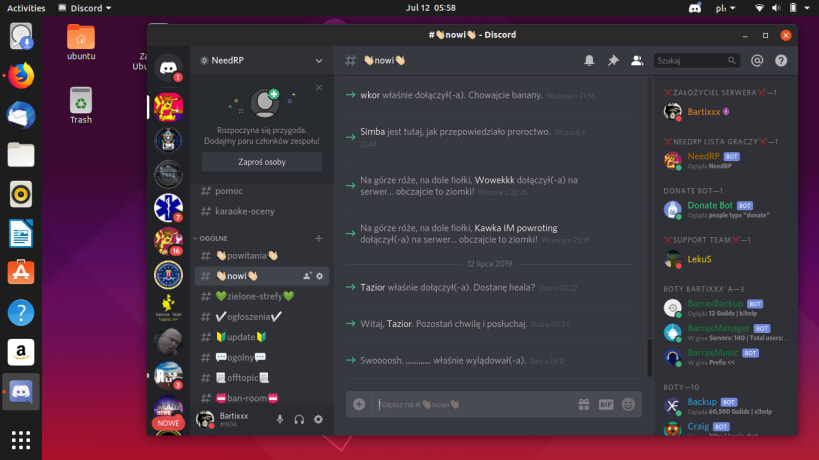 ubuntu install discord