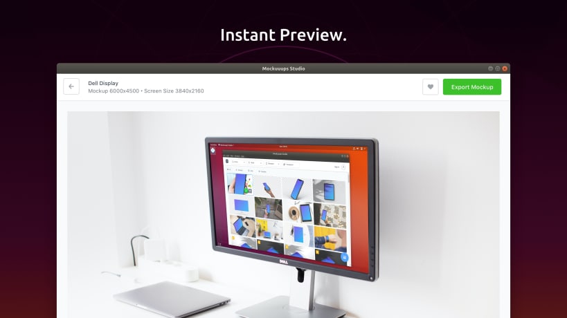 Install Mockuuups Studio On Linux Snap Store