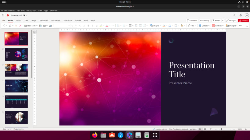 Install MS-365-Electron on Linux | Snap Store