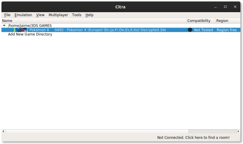 citra emulator shared fonts mac