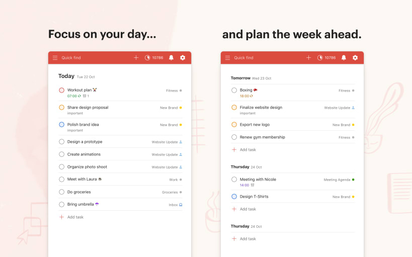 recurring tasks todoist