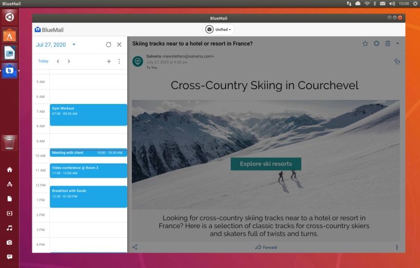 Install BlueMail on Ubuntu 21.04 using the Snap Store | lateweb.info