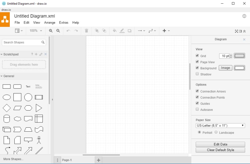 Draw.io 21.6.5 for windows instal