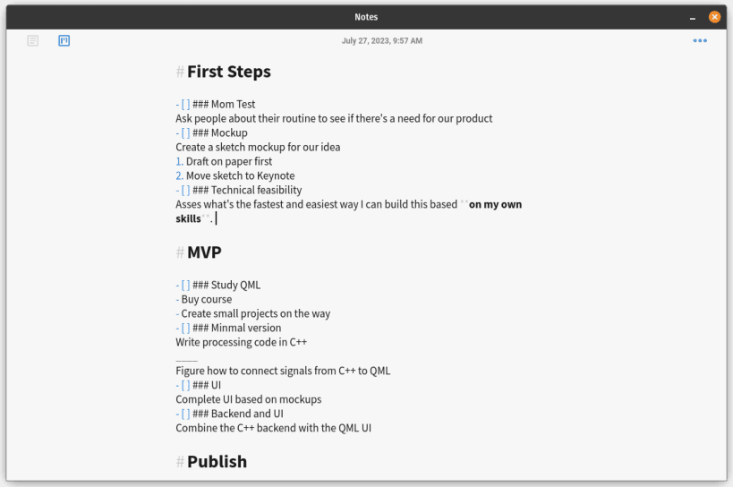 Create an external link – Workflowy