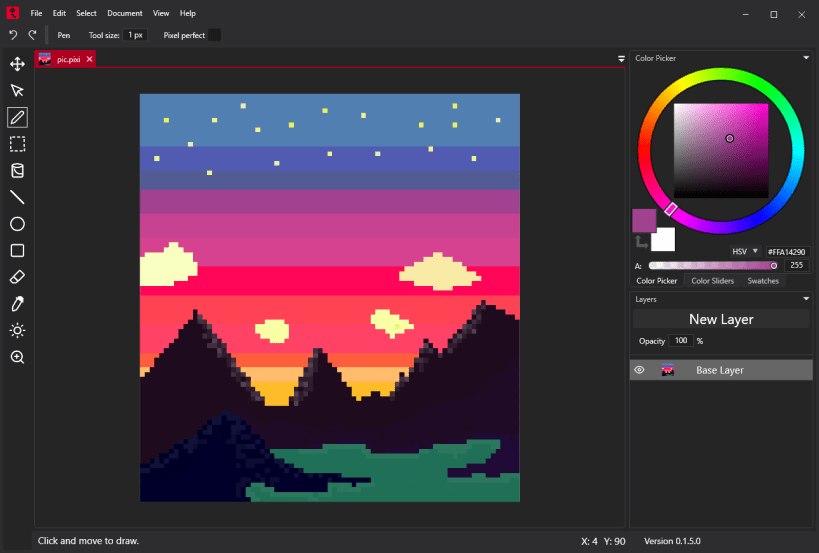 Install PixiEditor on Linux | Snap Store