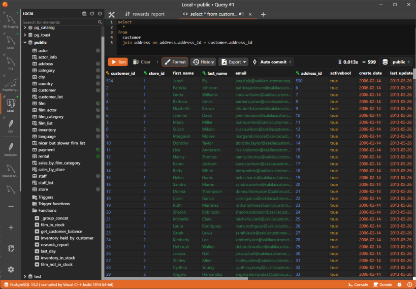 Beekeeper Studio - Great open-source SQL editor