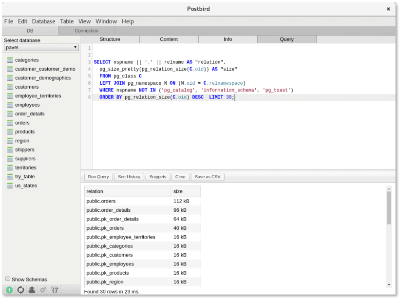 heroku postgresql gui client