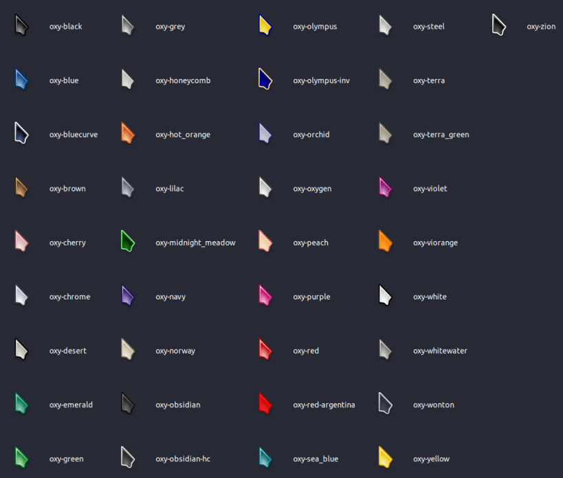 Oxygen Cursor Pack - Skin Pack for Windows 11 and 10