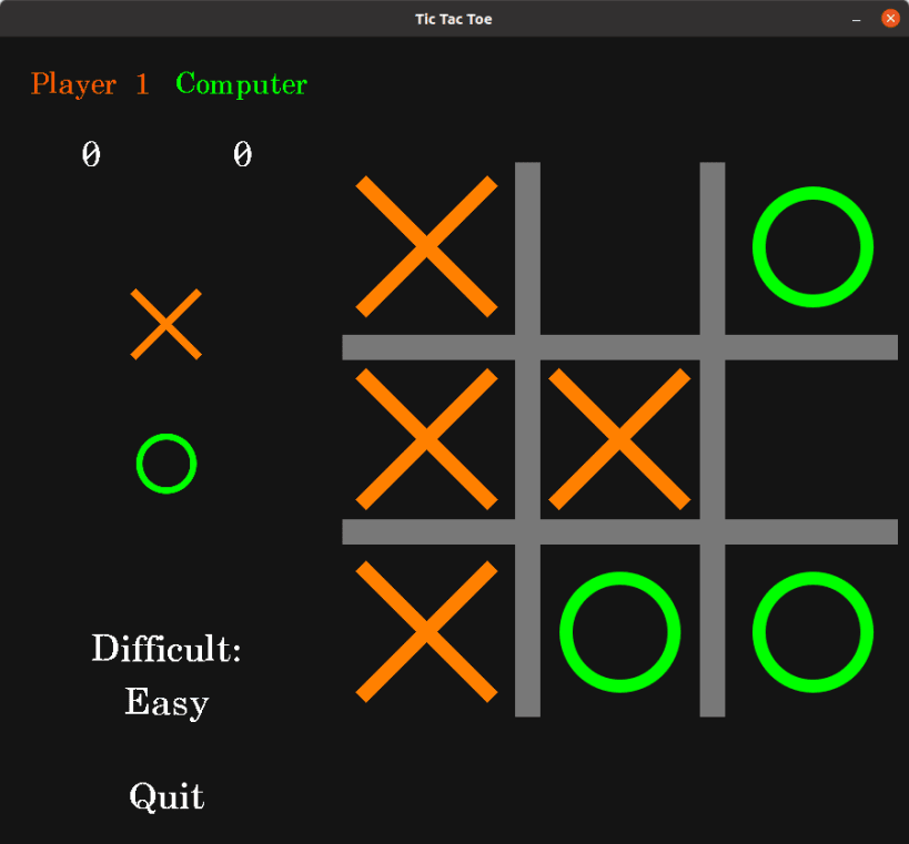 Tic-tac-toe