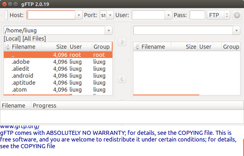 Install g-ftp on Linux | Snap Store
