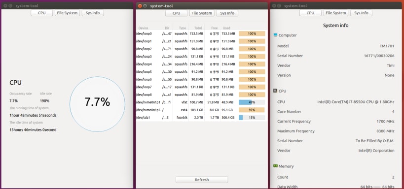 Install system-tool on Linux | Snap Store
