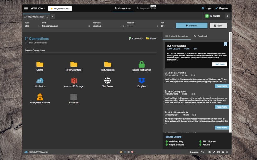 Install sFTP Client on Linux | Snap Store