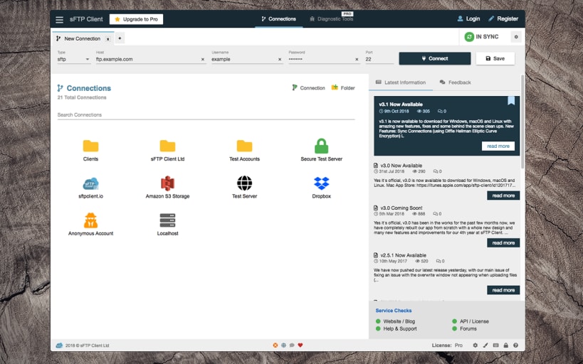 Install sFTP Client on Linux | Snap Store