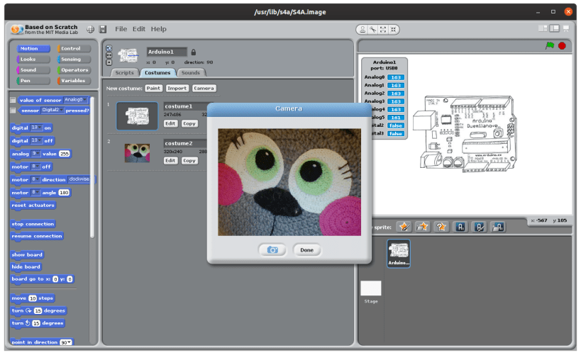 Install S4A - Scratch for Arduino on elementary OS using the Snap Store ...