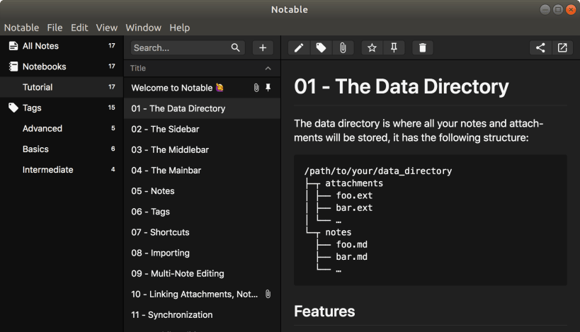 Install Notable on Linux | Snap Store