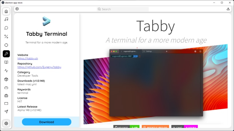 Install electron-store on Linux | Snap Store
