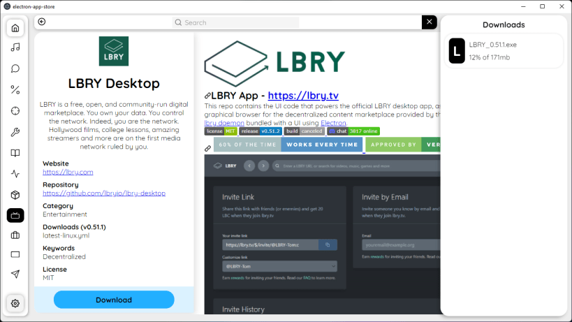 Install electron-store on Linux | Snap Store
