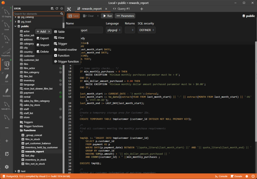 Install Antares SQL Client on Linux | Snap Store