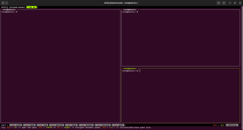 Install zellij on Linux | Snap Store