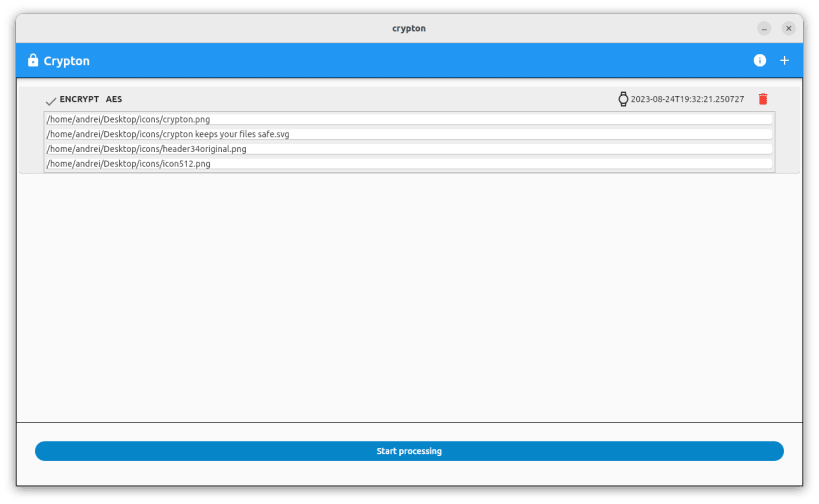 Install crypton on Linux | Snap Store