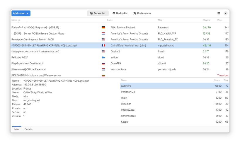 Install Game Server Watcher on Linux | Snap Store