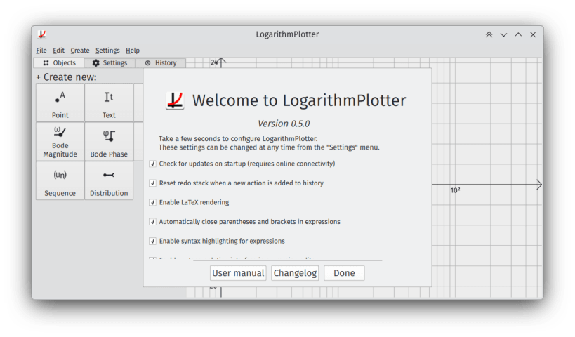 Install LogarithmPlotter on Linux | Snap Store