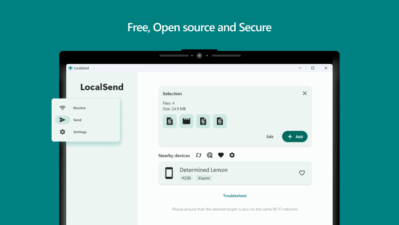 Install LocalSend on Linux | Snap Store