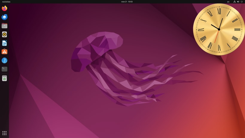 Install ClockWidget on Linux | Snap Store