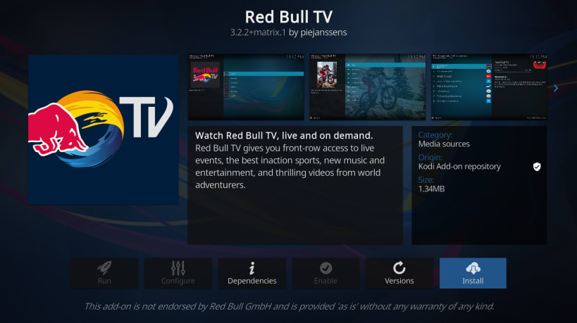 Install kodi-omega on openSUSE using the Snap Store | Snapcraft