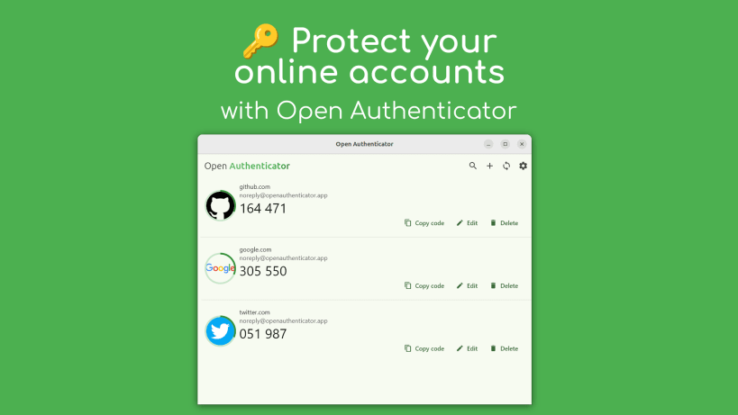 Open Authenticator Install Open Authenticator on Linux | Snap Store