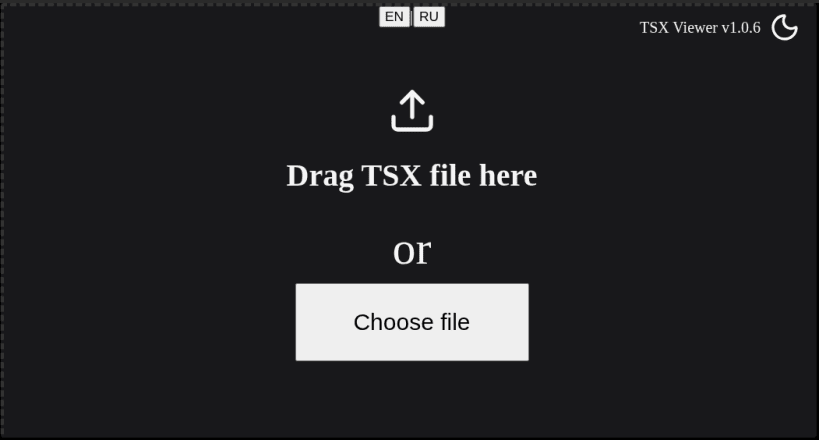 Install TSX viewer & editor on Linux | Snap Store