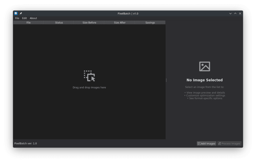 Install Pixelbatch - Batch Image Optimization on Linux | Snap Store