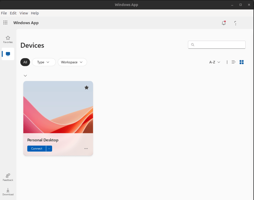 Install Windows App for Linux on Linux | Snap Store
