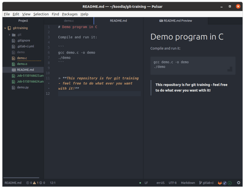 Install Pulsar on Linux | Snap Store