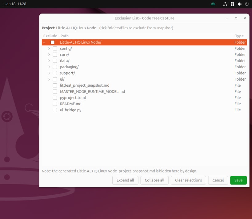 Install Code Tree Capture - Code Snapper on Linux | Snap Store
