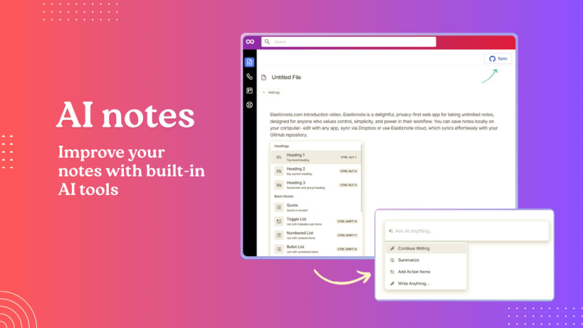 Install Elasticnote on Linux | Snap Store