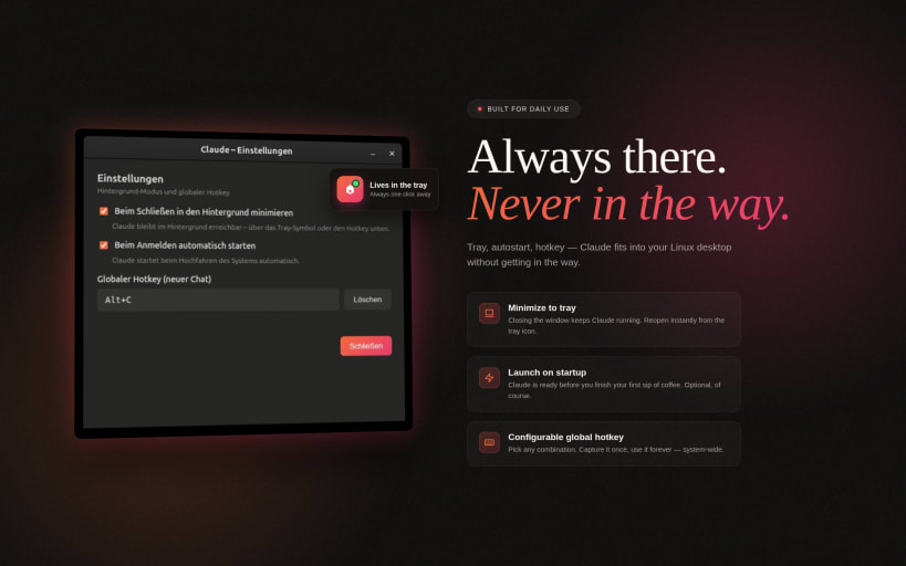 Install Claude AI Desktop App (Unofficial) on Linux | Snap Store