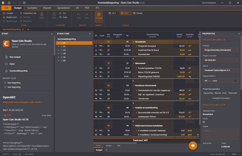 Install Open Calc Studio on Linux | Snap Store