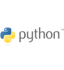 Python programming language logo