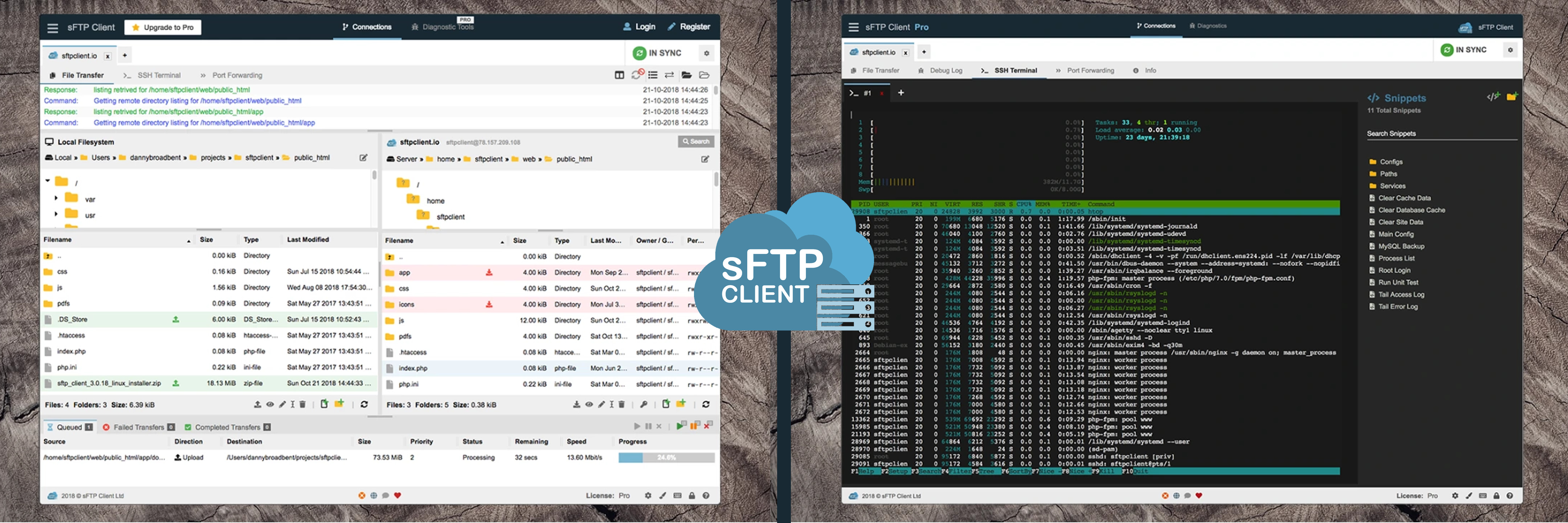 sFTP Client banner