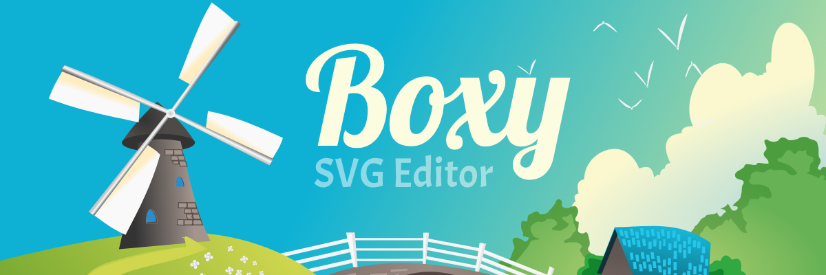 Boxy SVG banner