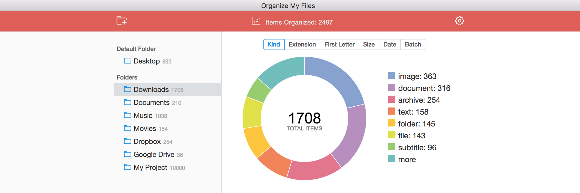 Organize My Files banner