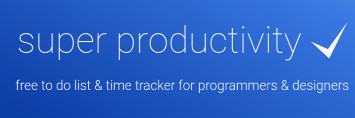Super Productivity banner
