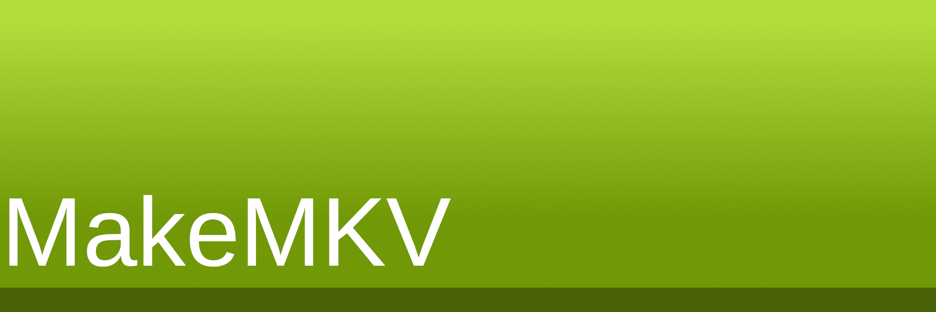 MakeMKV banner