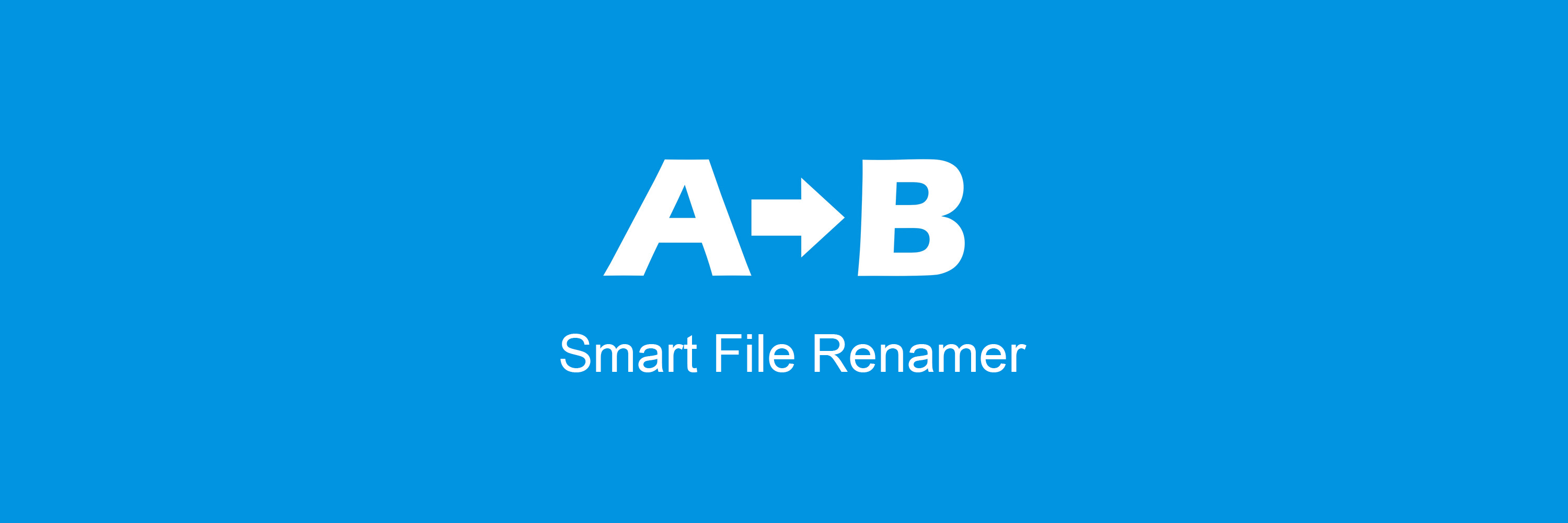 Smart File Renamer banner