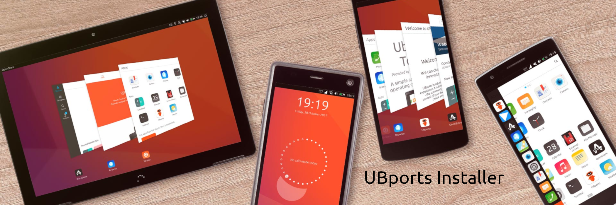 UBports Installer banner