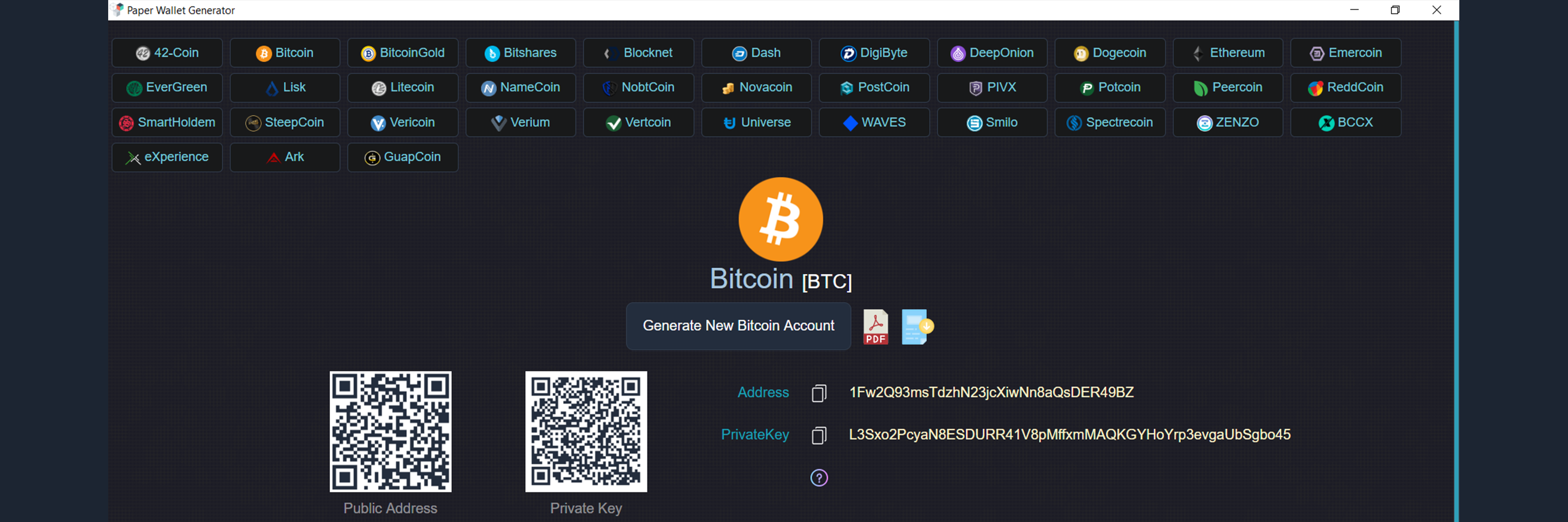 Paper Crypto Wallet Generator Offline banner