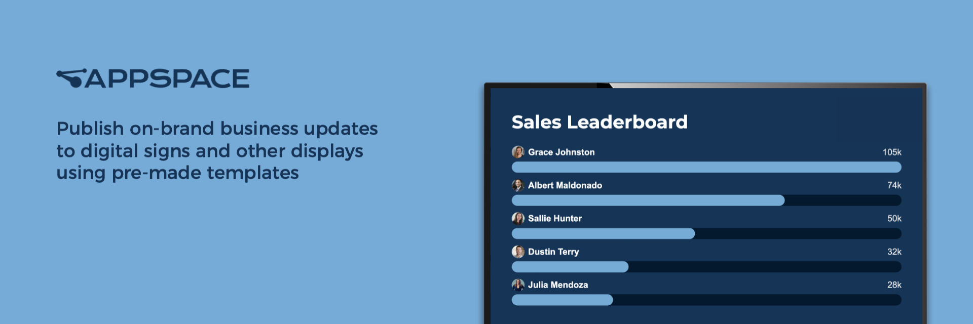 Appspace banner