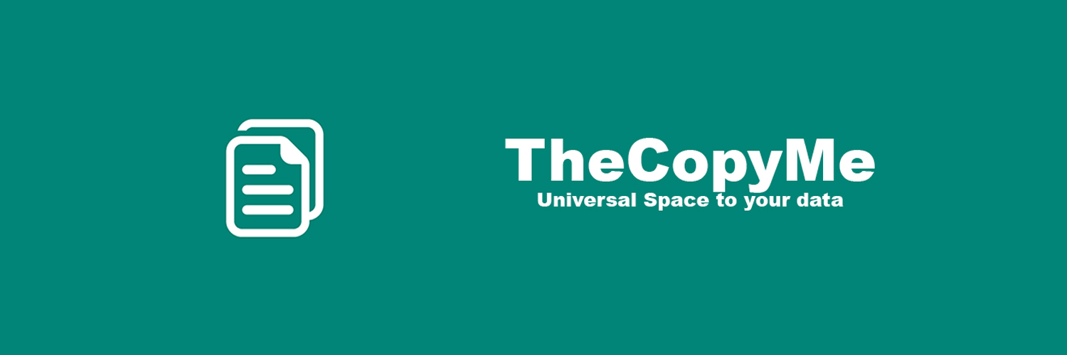 The Copy Me banner
