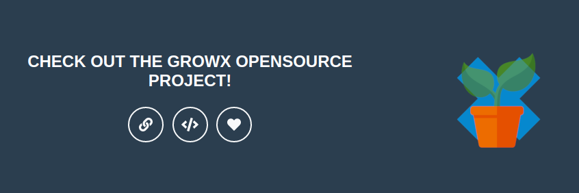 GrowX banner